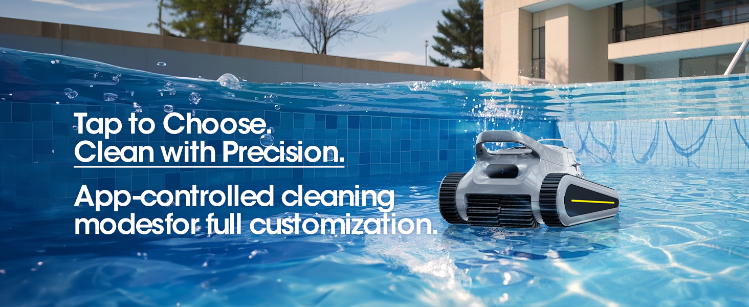 Amazon.com : Cordless Robotic Pool Cleaner -Pool Vacuum 180W